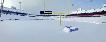 Like shovelling 220,000 tonnes of snow for $10 an hour? If so the Buffalo Bills want you