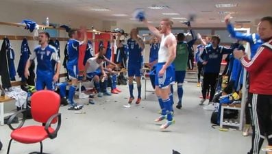 Video: The Faroe Islands changing room was deadly craic after their win in Greece