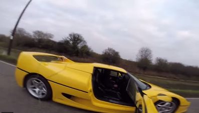 VIDEO: Wakeboarding and a Ferrari-what could go wrong