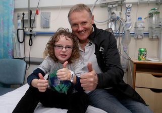 Video: Irish team’s visit to Temple St Children’s hospital will turn your cold, black heart to mush