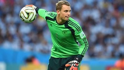 Manuel Neuer spent more time at midfield than he did in goals for Germany tonight