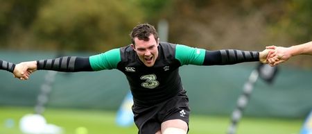 VINE: Peter O’Mahony proves he is one hard fecker as he gets up from this collision with Conor Murray