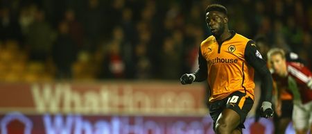 PIC: Wolves’ Bakary Sako has just bought himself the most bedazzling pair of boots you’ll ever see