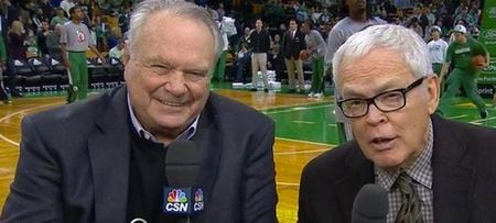 VINE: Boston Celtics’ announcer Tommy Heinsohn lets his home bias slip just a little