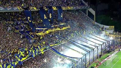 Watch: Boca Junior fans  go bats*it crazy at La Bombonera