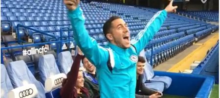 Eden Hazard schools fans at FIFA 15 and can’t hide his goalscoring glee