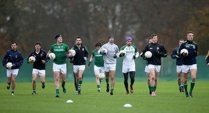 Gallery: Great shots of the Irish International Rules team training together at Carton House