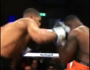 VINE:Gone in 90 seconds-Anthony Joshua destroys Michael Sprott