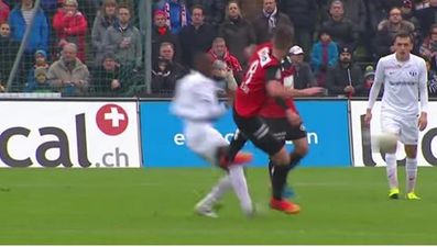 Video: Swiss club to issue legal proceedings after horror tackle