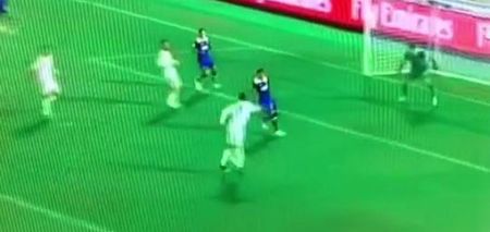 Vine: Proof Cristiano Ronaldo is too talented for his own good as he tries to score with half volley rabona