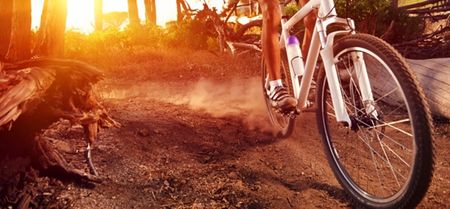 Watch these mountain bikers eat dirt