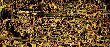 Video of Dortmund fans singing Jingle Bells has us well in the mood for Christmas