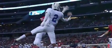 VIDEO: High school wide receiver does his best Odell Beckham Jr impression