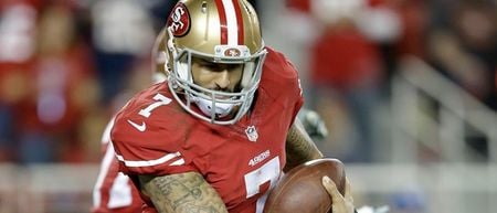 GIF: Colin Kaepernick is no slouch as he runs in 90-yard touchdown