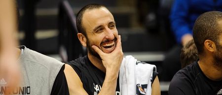 Video: This no look, over-the-head pass proves why Manu Ginobili is one of the best in the NBA