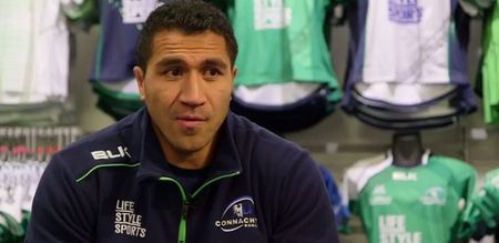 Video: Connacht star Mils Muliaina says Ireland are definitely contenders for the Rugby World Cup