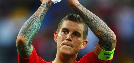 Former Liverpool player Daniel Agger is tattooing people now for the craic