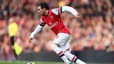 Video: Santi Cazorla pulls off some stupendous moves at the Arsenal Christmas party