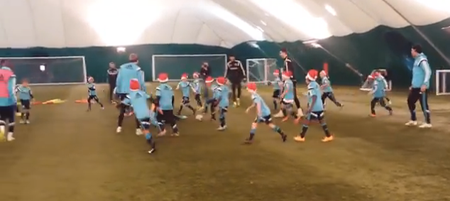 Video: Chelsea might be top of the league but could they beat their U8 team?