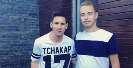 Pic: Lionel Messi is after getting the least imaginative tattoo he could possibly ask for