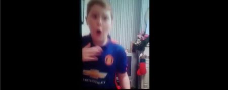 Video: Young Irish Manchester United fan’s priceless reaction to great Christmas present