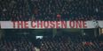 The most infamous banner in Manchester United’s history could be auctioned off for charity