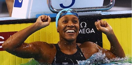 Trailblazer Alia Atkinson makes swimming history