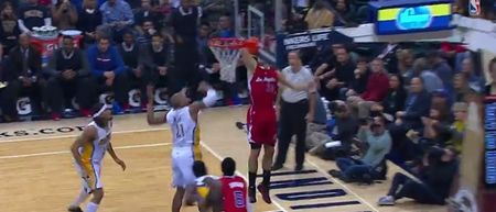 Vine: Blake Griffin scored from HERE last night