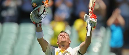 David Warner pays tribute to ‘little mate’ Phil Hughes after stunning century