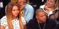 VIne: LeBron gives Jay Z a bit of a startle