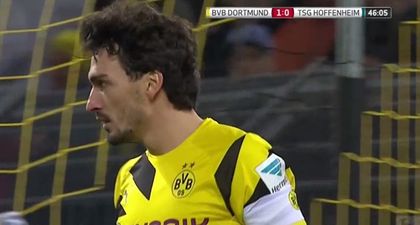 Mats Hummels saves Dortmund’s skin with incredible save from perfect free kick