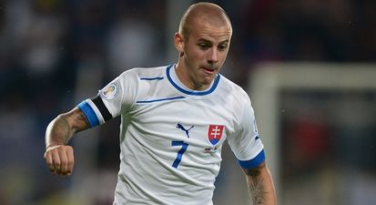 Vladimir Weiss could just be better than Messi with this absolute golazo in Qatar