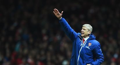 Arsenal fans sing Arsene Wenger’s name loud and clear around the Emirates