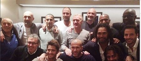 PIC: Zinedine Zidane brings France’s 1998 World Cup winning team to Instagram