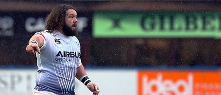 Pic: Welsh prop Adam Jones has gotten rid of his magnificent beard