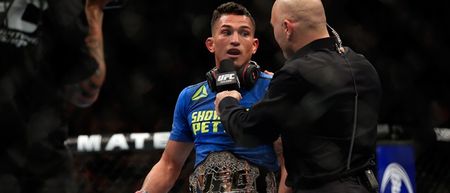 Pic: We wonder who gave Anthony Pettis a black eye in training