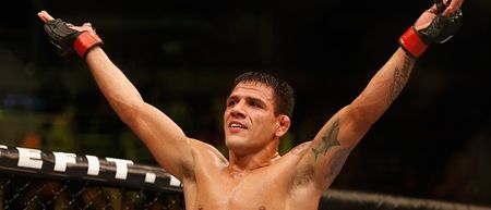 UFC champion Rafael dos Anjos laughs off Conor McGregor’s lightweight title ambitions