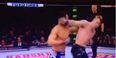 VINE: Crazy spinning back fist gives upset victory to Paul Felder