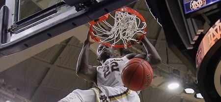 College star’s dunk is head and shoulders above the rest