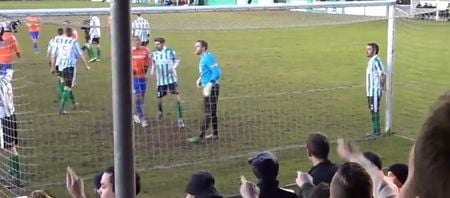 Video: Birmingham fans absolutely pelt Blyth ‘keeper with abuse but by God he takes it on the chin