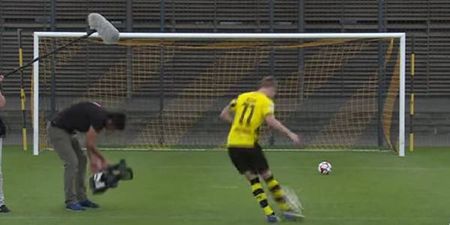 VIDEO: Marco Reus goes all Ronaldo for the Bundesliga Crossbar challenge