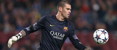 Victor Valdes felt his life was in danger after being told to train alone by Louis van Gaal