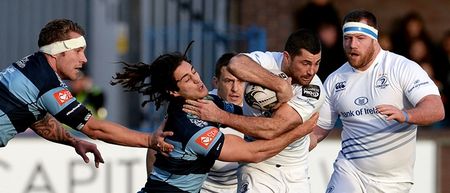 Vine: Cardiff flanker sees red for clothesline on Rob Kearney