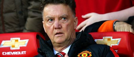 Louis van Gaal hit the roof when his Manchester United record was compared to David Moyes