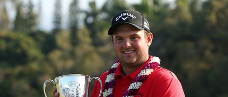 Pic: Patrick Reed took off his hat and showed the world the worst golfer forehead tan line of all time