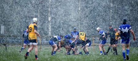 PICS: The Longford hurlers weren’t the only ones training in the snow last night