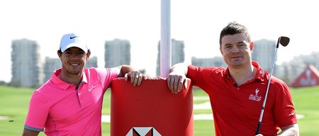 Rory McIlroy serves up cocktails as Brian O’Driscoll enjoys retirement in Abu Dhabi