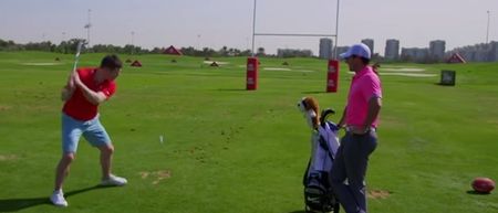 Video: BOD and Rory McIlroy lay down the skills gauntlet to Henry Shefflin