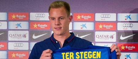 Video: Marc-André ter Stegen showed off his Manuel Neuer like sweeper keeper skills last night