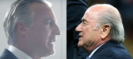 Team David Ginola v Team Sepp Blatter: Who scores highest in our FIFA president criteria list?